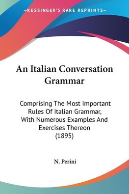 An Italian Conversation Grammar