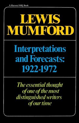 Interpretations & Forecasts 1922-1972