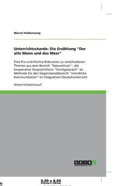 Unterrichtsstunde: Die Erzählung  "Der alte Mann und das Meer"