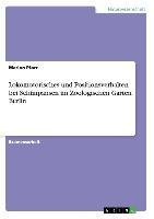 Lokomotorisches und Positionsverhalten bei Schimpansen im Zoologischen Garten Berlin