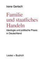 Familie und staatliches Handeln