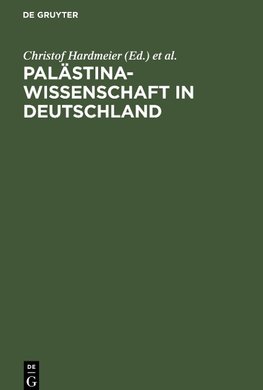 Palästinawissenschaft in Deutschland