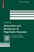 Dimension and Recurrence in Hyperbolic Dynamics