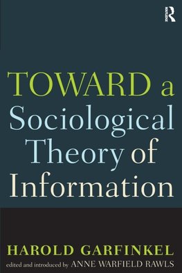 Toward A Sociological Theory of Information