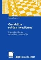 Grundsätze soliden Investierens