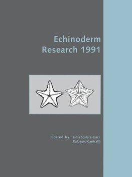 Scalera-Liaci, L: Echinoderm Research 1991