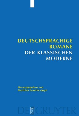 Deutschsprachige Romane der klassischen Moderne