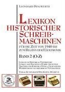 Lexikon historischer Schreibmaschinen - Band 2 (O-Z)