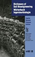 Dictionary of Soil Bioengineering Wörterbuch Ingenieurbiologie