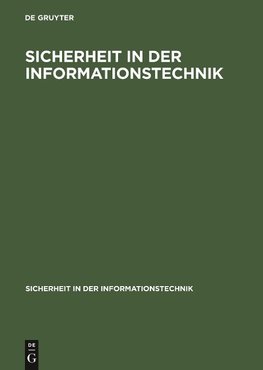 Sicherheit in der Informationstechnik