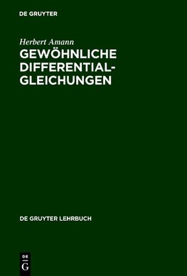 Gewöhnliche Differentialgleichungen