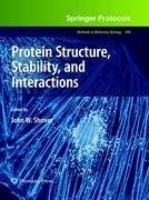 Protein Structure, Stability, and Interactions