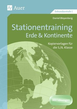 Stationentraining Erde & Kontinente