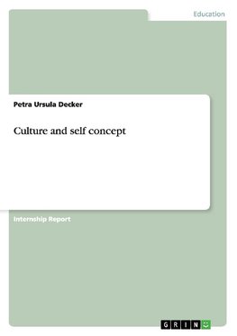 Culture and self concept