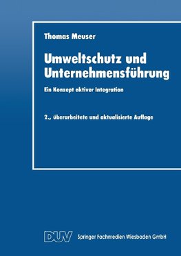 Umweltschutz und Unternehmensführung