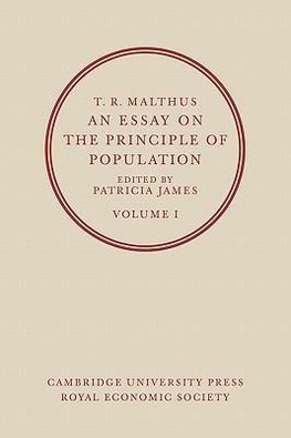 T. R. Malthus, an Essay on the Principle of Population