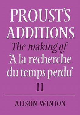 Proust's Additions