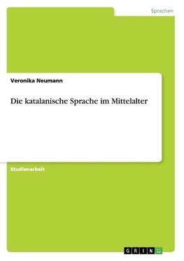 Die katalanische Sprache im Mittelalter