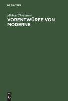 Vorentwürfe von Moderne