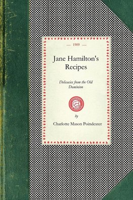 Jane Hamilton's Recipes