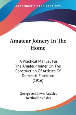 Amateur Joinery In The Home