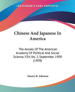 Chinese And Japanese In America