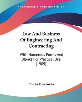 Law And Business Of Engineering And Contracting