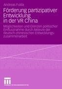 Förderung partizipativer Entwicklung in der VR China