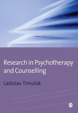 Research in Psychotherapy and Counselling