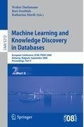 Machine Learning and Knowledge Discovery in Databases: ECML PKDD 2008