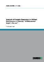 Analysis of Female Characters in William Shakespeare's Comedy "A Midsummer Night's Dream"