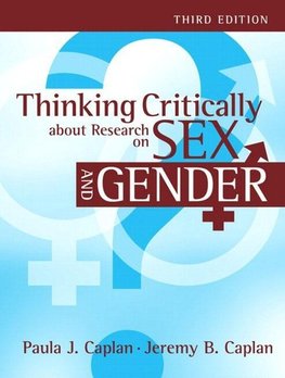 Caplan, P: Thinking Critically about Research on Sex and Gen