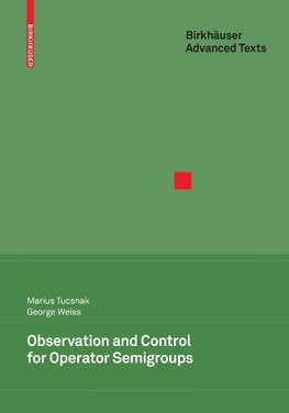 Observation and Control for Operator Semigroups