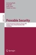 Provable Security