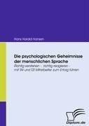 Die psychologischen Geheimnisse der menschlichen Sprache