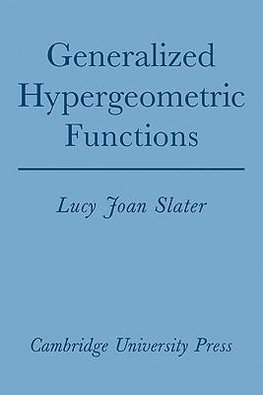 Generalized Hypergeometric Functions