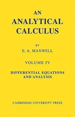 An Analytical Calculus