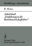 Arbeitsbuch "Einführung in die Betriebswirtschaftslehre"