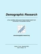 Demographic Research, Volume 17: Book I