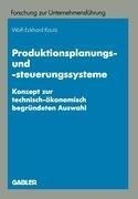 Produktionsplanungs- und -steuerungssysteme