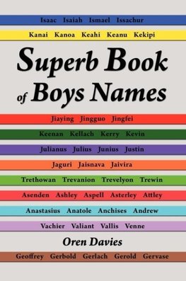 Superb Book Of Boys Names