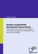 Analyse ausgewählter Börsenbriefe Deutschlands