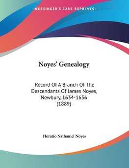 Noyes' Genealogy