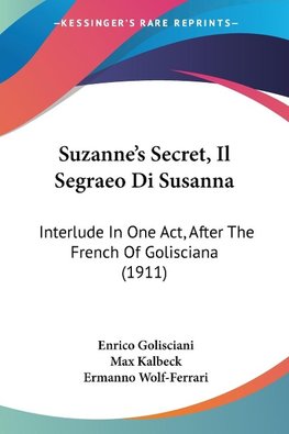 Suzanne's Secret, Il Segraeo Di Susanna