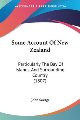 Some Account Of New Zealand