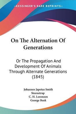 On The Alternation Of Generations