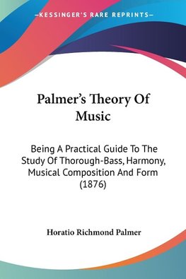 Palmer's Theory Of Music