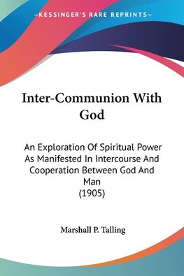 Inter-Communion With God