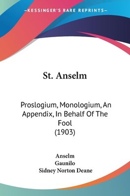 St. Anselm