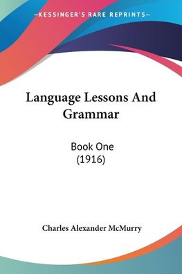 Language Lessons And Grammar